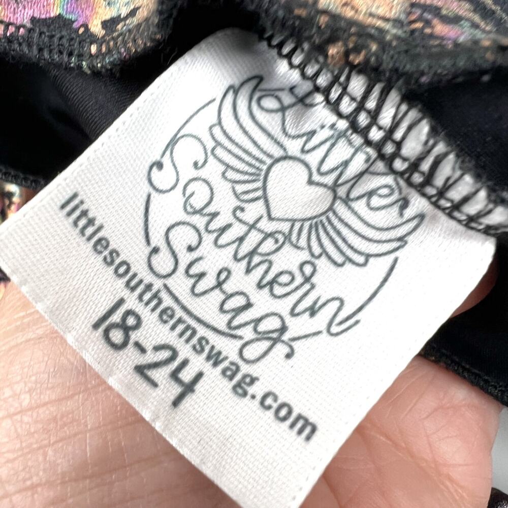 Little Southern Swag Handmade Metallic Ruffle Set - Picture 9 of 9